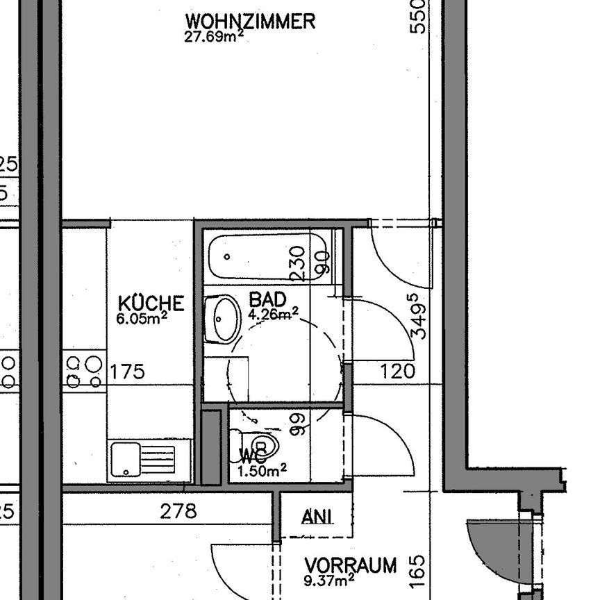 3-Zimmer-Wohnung mit Balkon in Graz - Photo 2