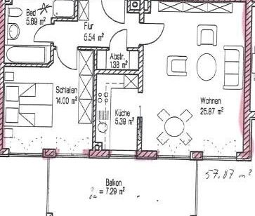 Sehr gepflegte 2-Zimmer-Wohnung mit Balkon im Ingolstädter Süden - Foto 4