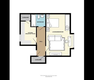 Studio Flat, Lorne Buildings, AB10 - Photo 2