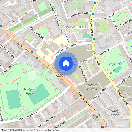 Meranti Apartments, 167 Grove Street, Deptford Landings, Deptford, London, SE8