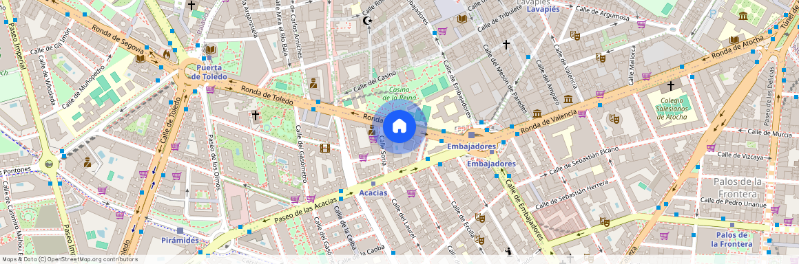 34 Ronda de Toledo, Madrid, Community of Madrid 28005