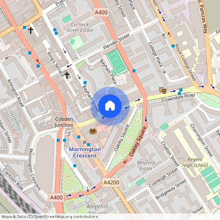 Flat 10, Crowndale Road, London, NW1 1TP