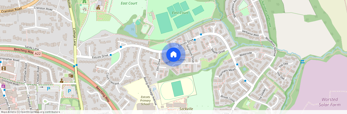 Bramble Twitten, West Sussex RH19