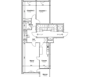 Appartement de 4 pièces au 1er étage - Foto 1