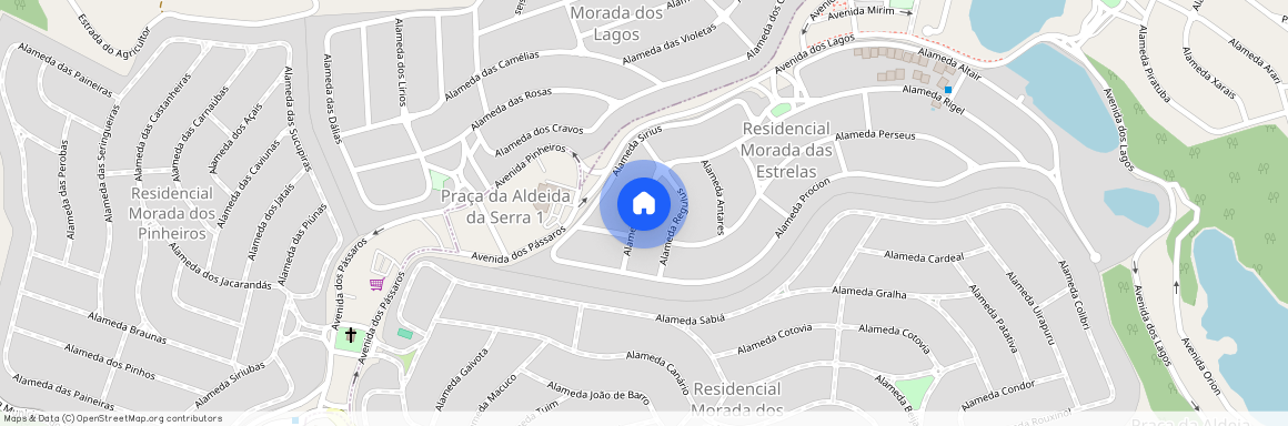 Alameda RIgel, 895 - Morada das Estrelas - Aldeia da Serra, Barueri, São Paulo, 06429-030