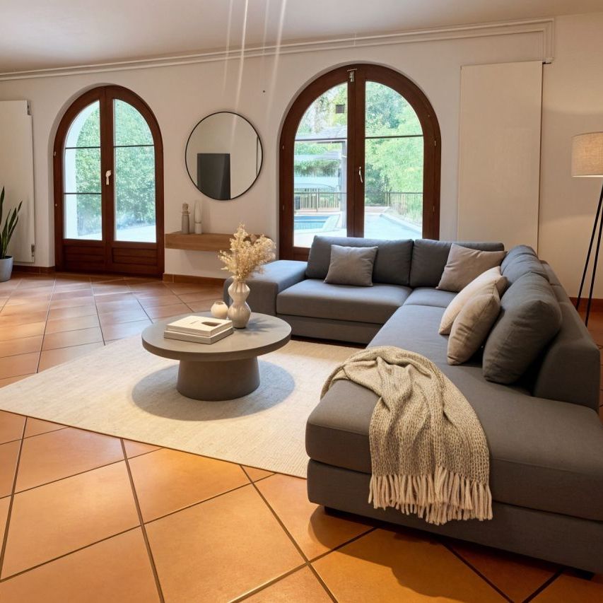 À louer - Magnifique Duplex dans une maison de village de 7.5 pièces - 260 m² - Piscine chauffée - Trélex (Nyon) - Photo 1