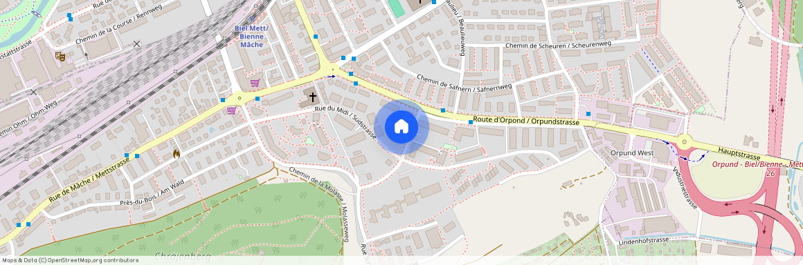 2504, Biel, Chemin De La Pierre-Aux-Sarrasins / Heidensteinweg, 10