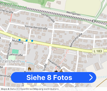 Moderne 3 1/2 Zimmer-Wohnung mit Kamin und Sauna in Ostelsheim - Foto 1