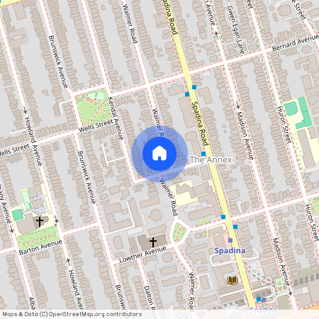 72 Walmer Road, Toronto