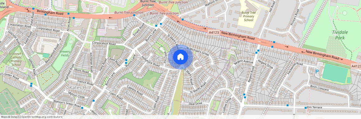 St Marks Road, Dudley, DY2