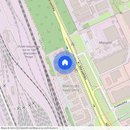 ul. Marywilska, Żerań, Białołęka, Warszawa, mazowieckie