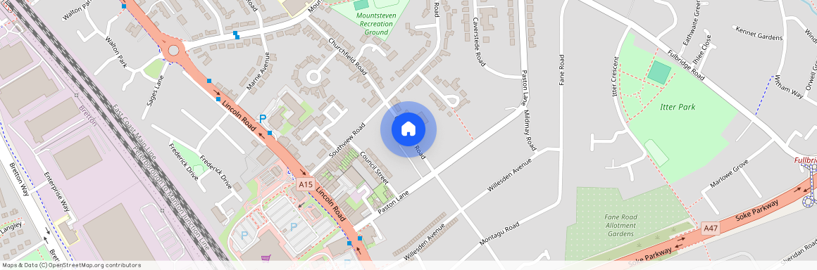 Churchfield Road, Peterborough, Cambridgeshire, PE4