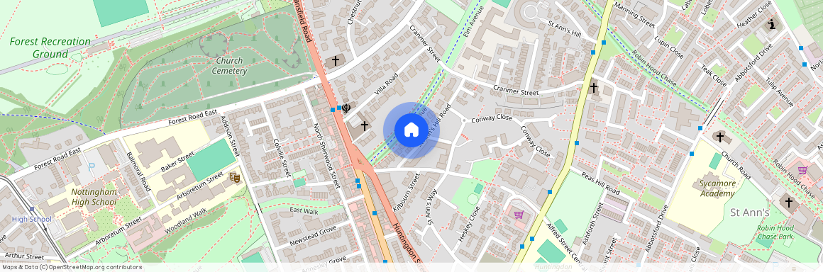 Elm Avenue Nottingham