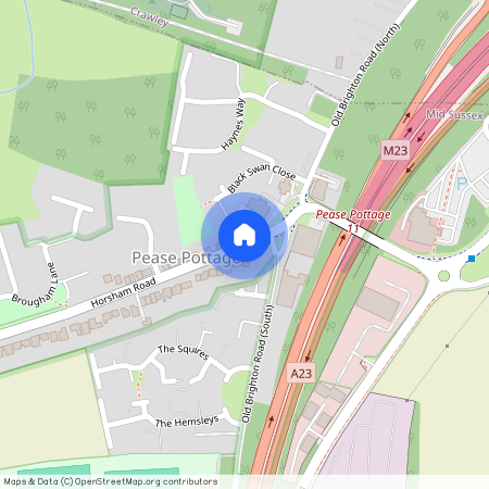 Pease Pottage, Crawley RH11