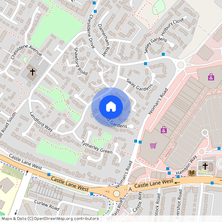Braishfield Gardens, Bournemouth, Dorset, BH8