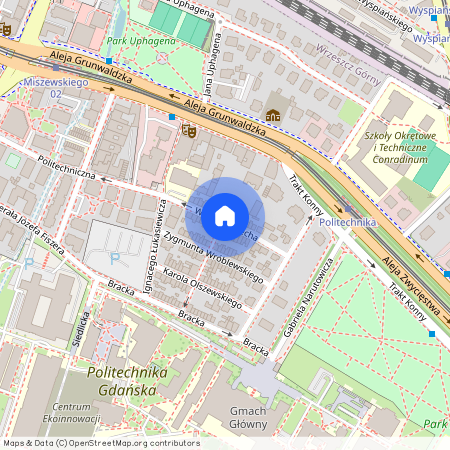 ul. Własna Strzecha, Wrzeszcz Górny, Gdańsk, pomorskie