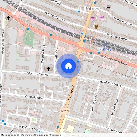 Putney Hill, Putney, London, SW15