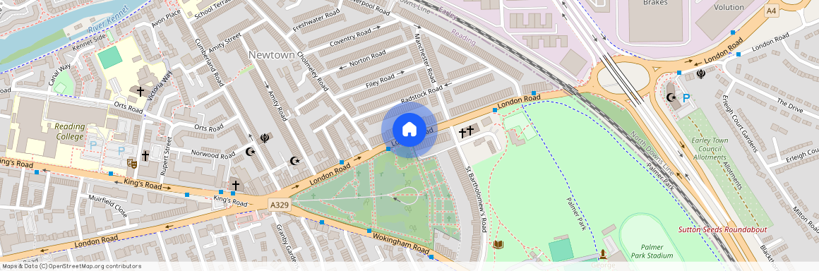 London Road, Reading, Berkshire, RG1