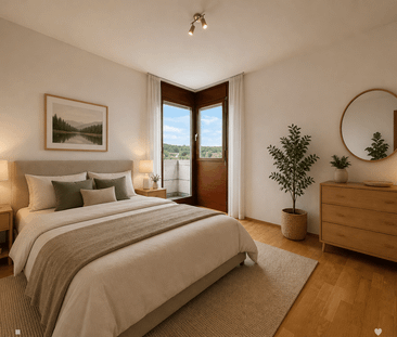 Charmante 4.5-Zimmer-Wohnung mit Balkon und schöner Aussicht in Biel - Photo 5