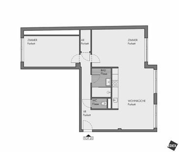 Klimatisierte 2-Zimmer Wohnung am Donaukanal - Photo 4