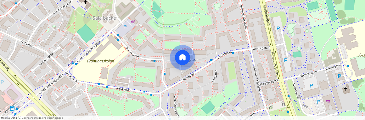 Gröna gatan, Uppsala