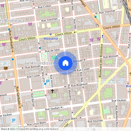 Building Rue Masséna - checkmyguest - 1348671, Rue Masséna, Lyon