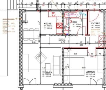 3 Zimmer, 58 m², 2. Stock - Foto 4