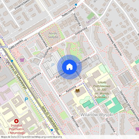 Wilanów, Pastewna, Warszawa