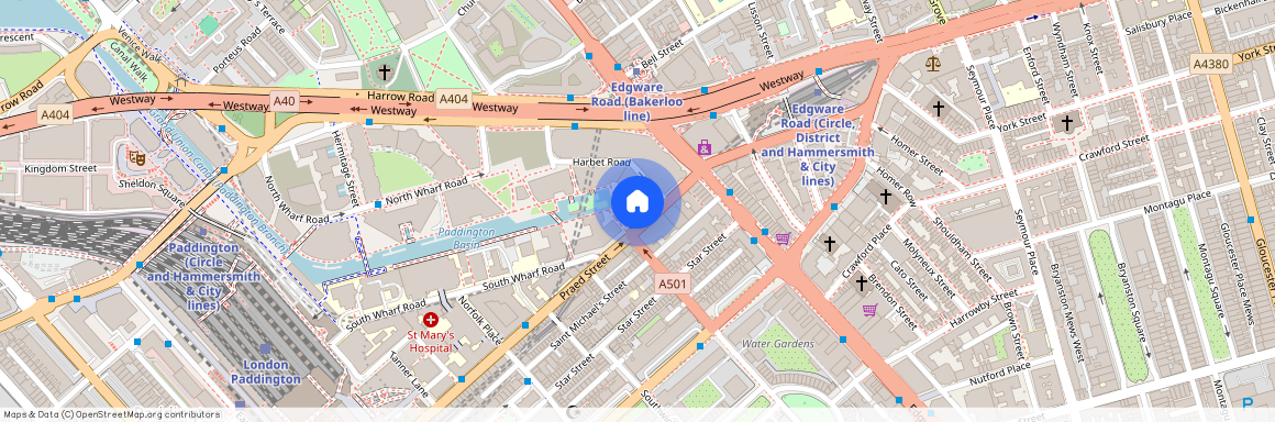 Praed Street, Paddington, W2