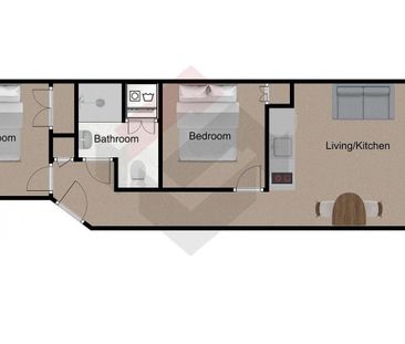 City Sanctuary 2-Bedroom Fully Furnished Apartment - Photo 5