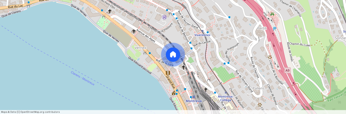 1820, Territet, Avenue Des Alpes, 96