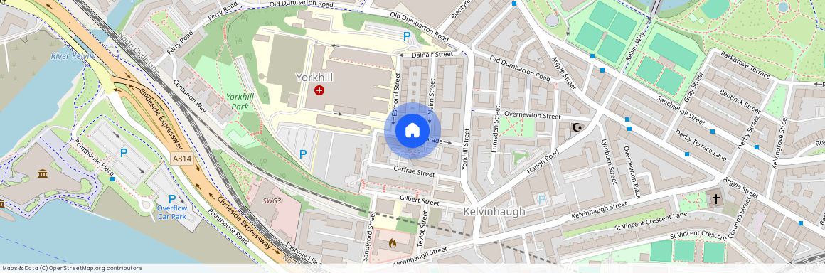 Yorkhill Parade, Yorkhill, Glasgow, G3