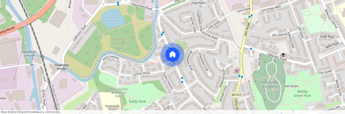 Rainbow Street, Bilston, WV14