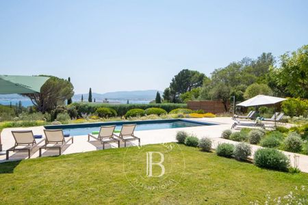 LOCATION SAISONNIÈRE - GRIMAUD - VILLA VUE MER - 7 CHAMBRES - PISCINE - Photo 4