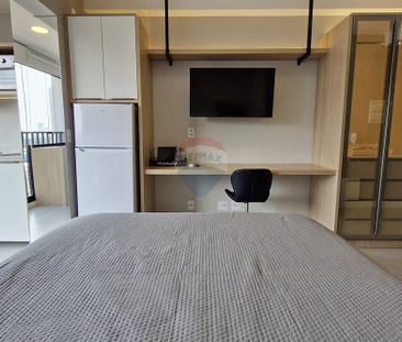 Studio moderno com varanda integrada – Alto da Boa Vista - Foto 2