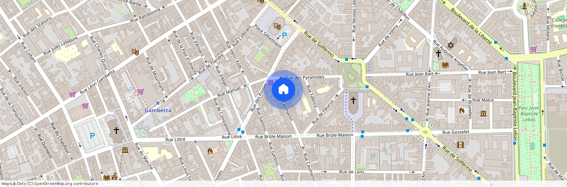 11 RUE CAUMARTIN, LILLE SEBASTOPOL