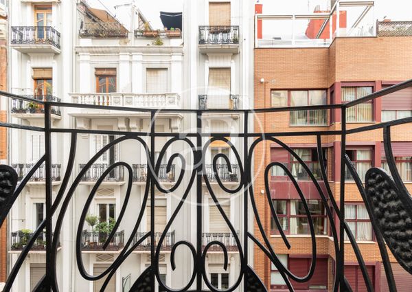 Flat for rent with views in Ruzafa (Valencia)