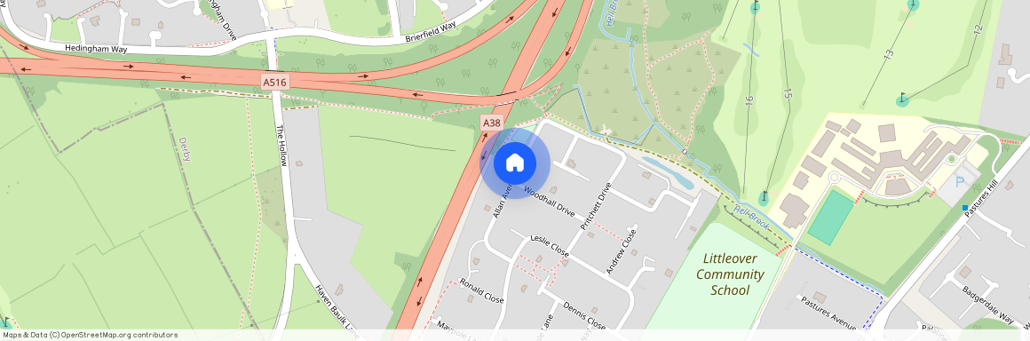 Allan Avenue, Littleover, Derby, Derbyshire