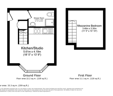 studio to rent The Drive, Hove - Photo 4