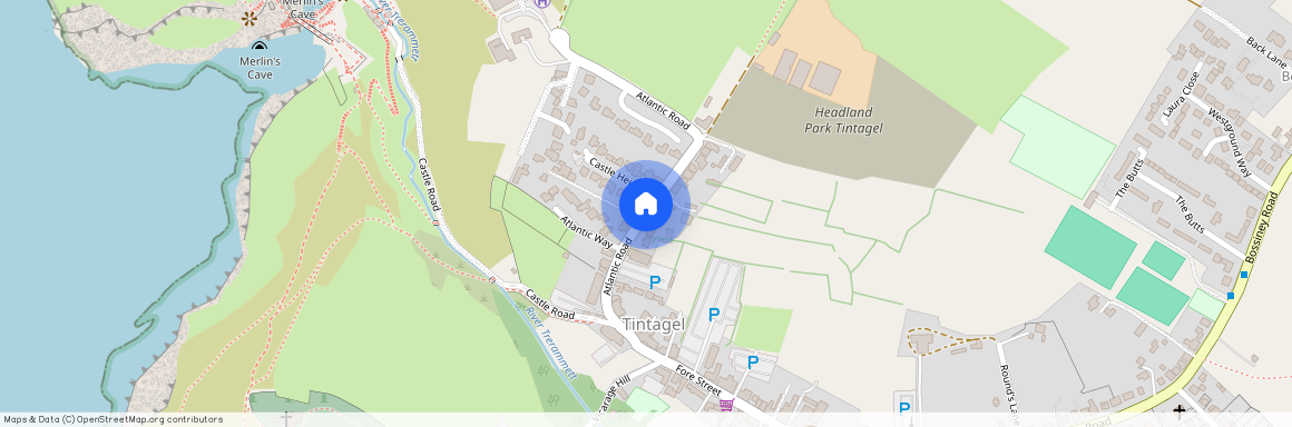 Atlantic Road, Tintagel, Cornwall