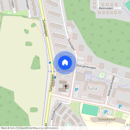 Tunavägen 1F, Tumba