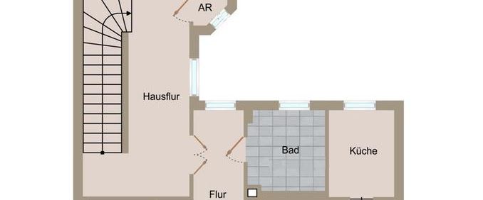 ++ attraktive, renovierte 3-Raum Wohnung in zentraler Lage, direkt am Markt in Meerane ++ - Photo 1