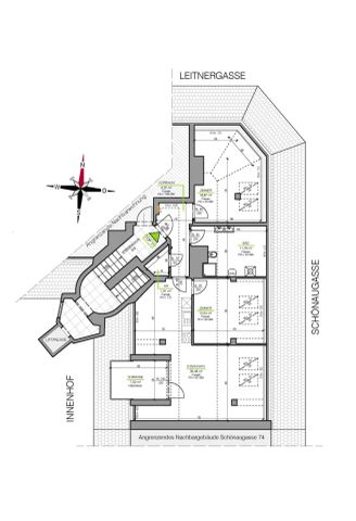 Dachgeschosswohnung mit Terrasse nahe dem Augarten - Provisionsfrei! - Photo 5