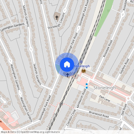 Station Approach, Epsom, Surrey. KT19