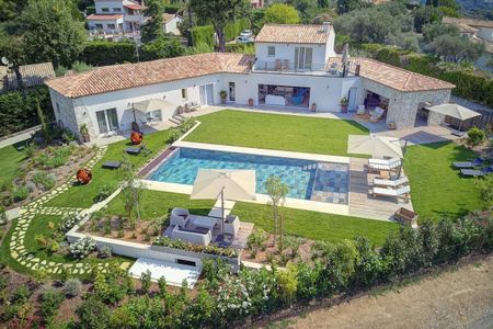 Saint-Paul-de-Vence - Villa 4 Chambres | Vue vieux village | Piscine & Pool House - Photo 3