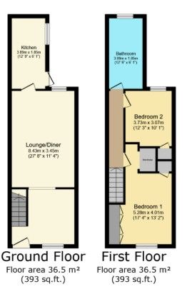 2 Bed Terraced House, Leeson Street, LE2 - Photo 5