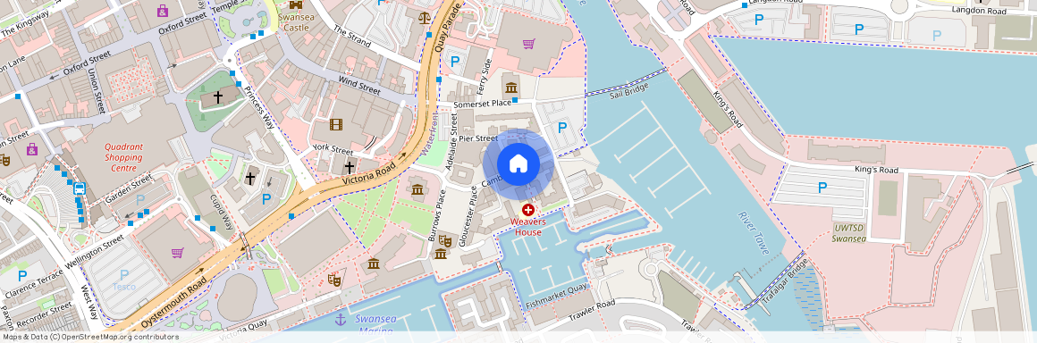 Monmouth House, Maritime Quarter, Swansea. SA1 1WD