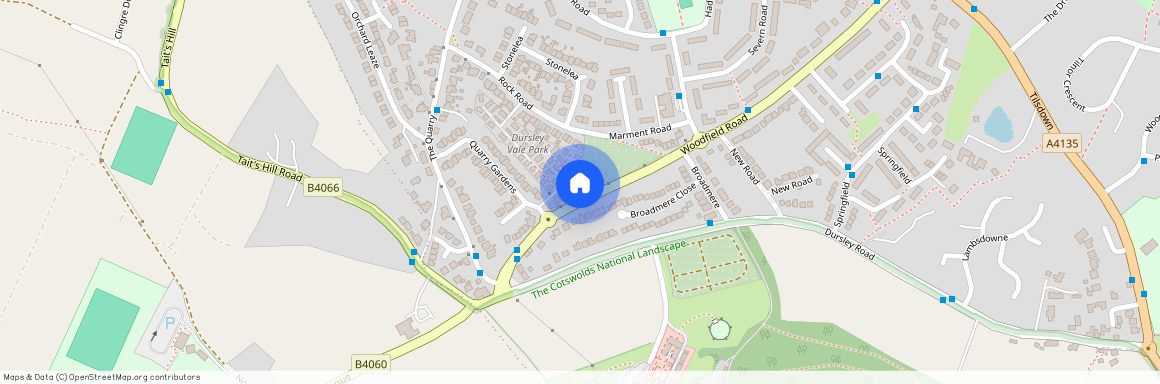 Woodfield Road, Cam