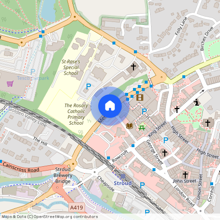 Merrywalks, Stroud, Gloucestershire, GL5