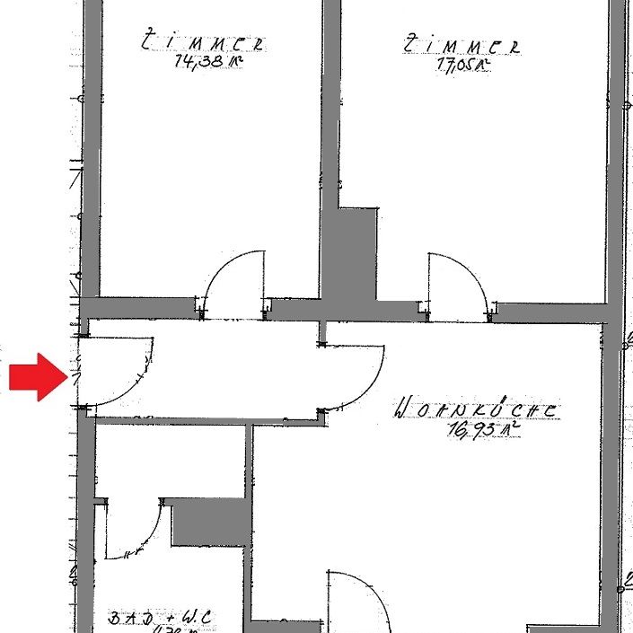 3-Zimmer-Wohnung im 2. Obergeschoss mit Loggia - Photo 2